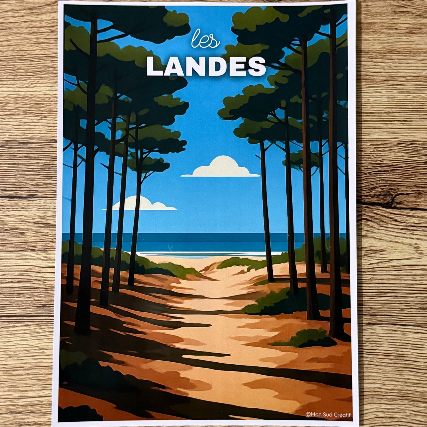 Affiche Landes A4
