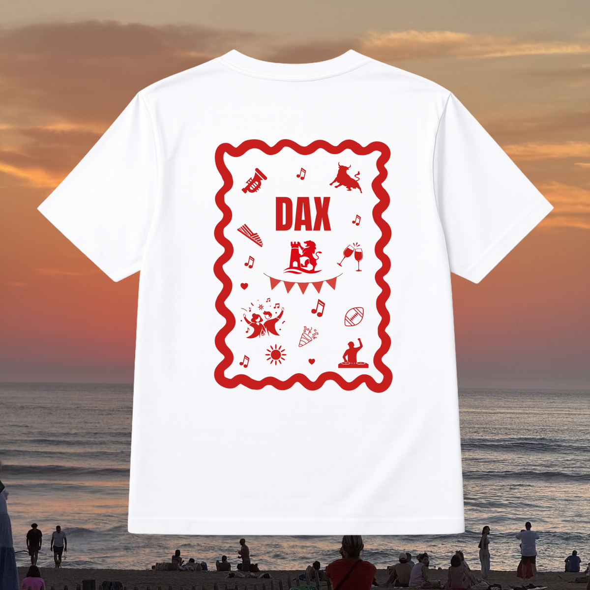 Tee-shirt spécial fête de Dax
