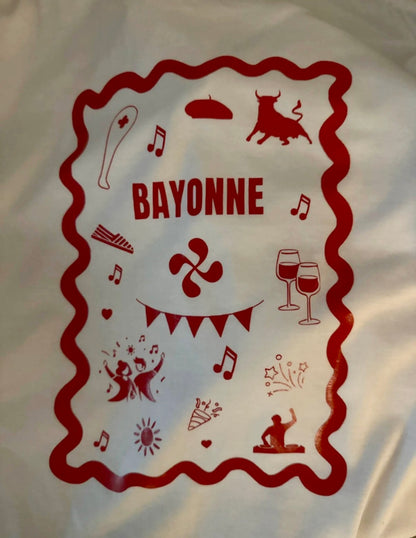 Tee-shirt spécial fête de bayonne
