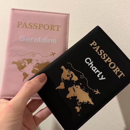 Protège passeport personnalisé