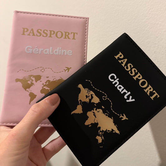 Protège passeport personnalisé