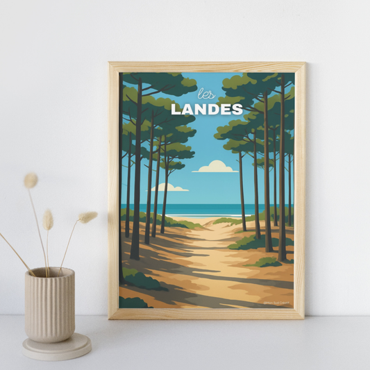 Affiche Landes A4
