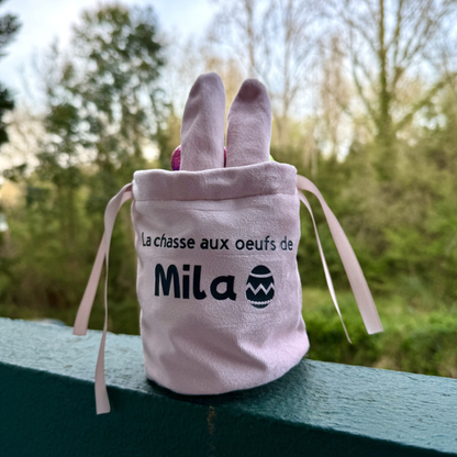 Sac de Pâques personnalisé