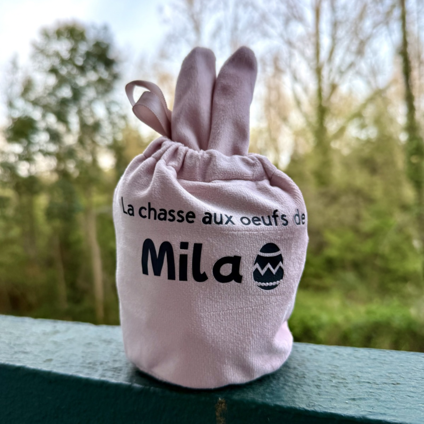 Sac de Pâques personnalisé