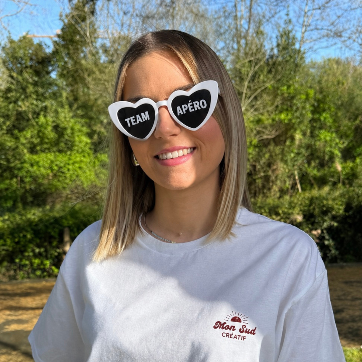 Lunettes cœur Férias