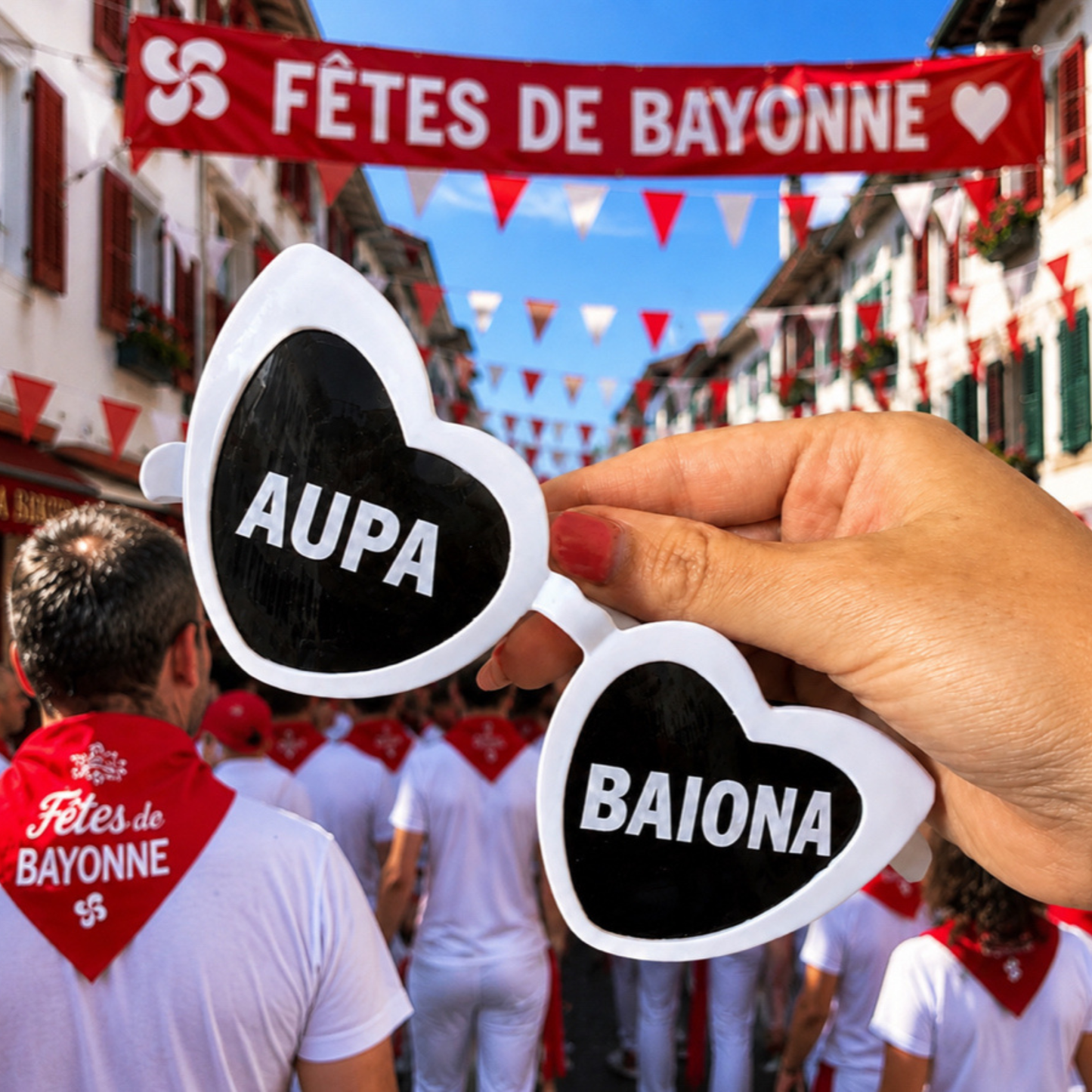 Lunettes cœur Férias