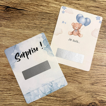 Ticket à gratter personnalisé