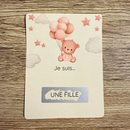 Ticket à gratter personnalisé